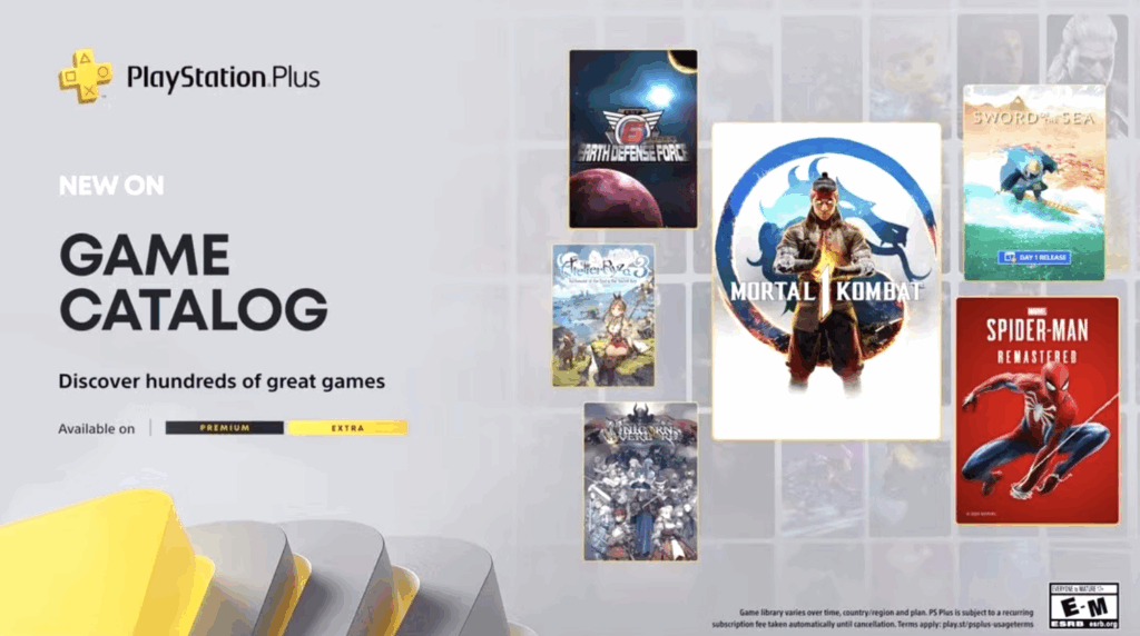 Catalogo de juegos de agosto 2025 para PS Plus