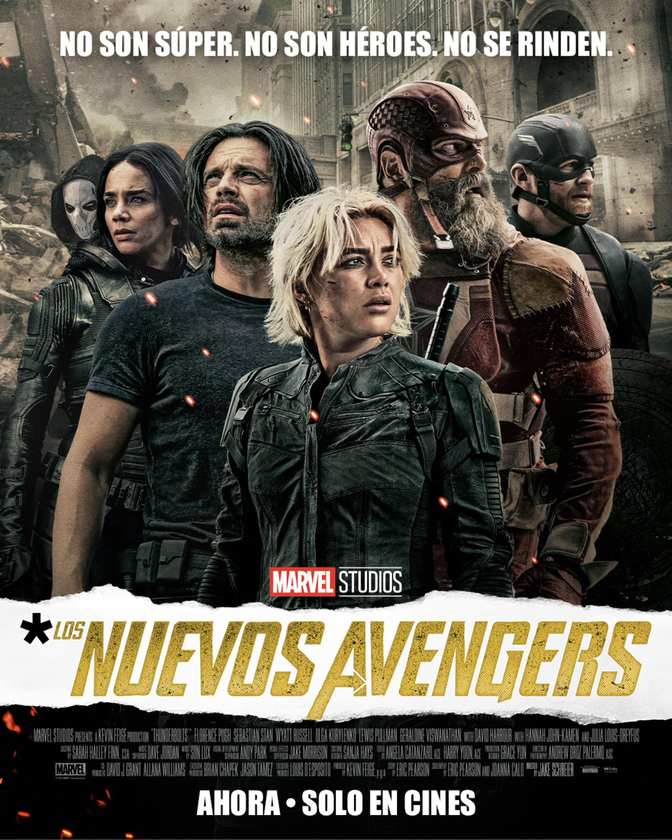 THUNDERBOLTS*: Los Nuevos Avengers llegan a Disney+ este 27 de agosto