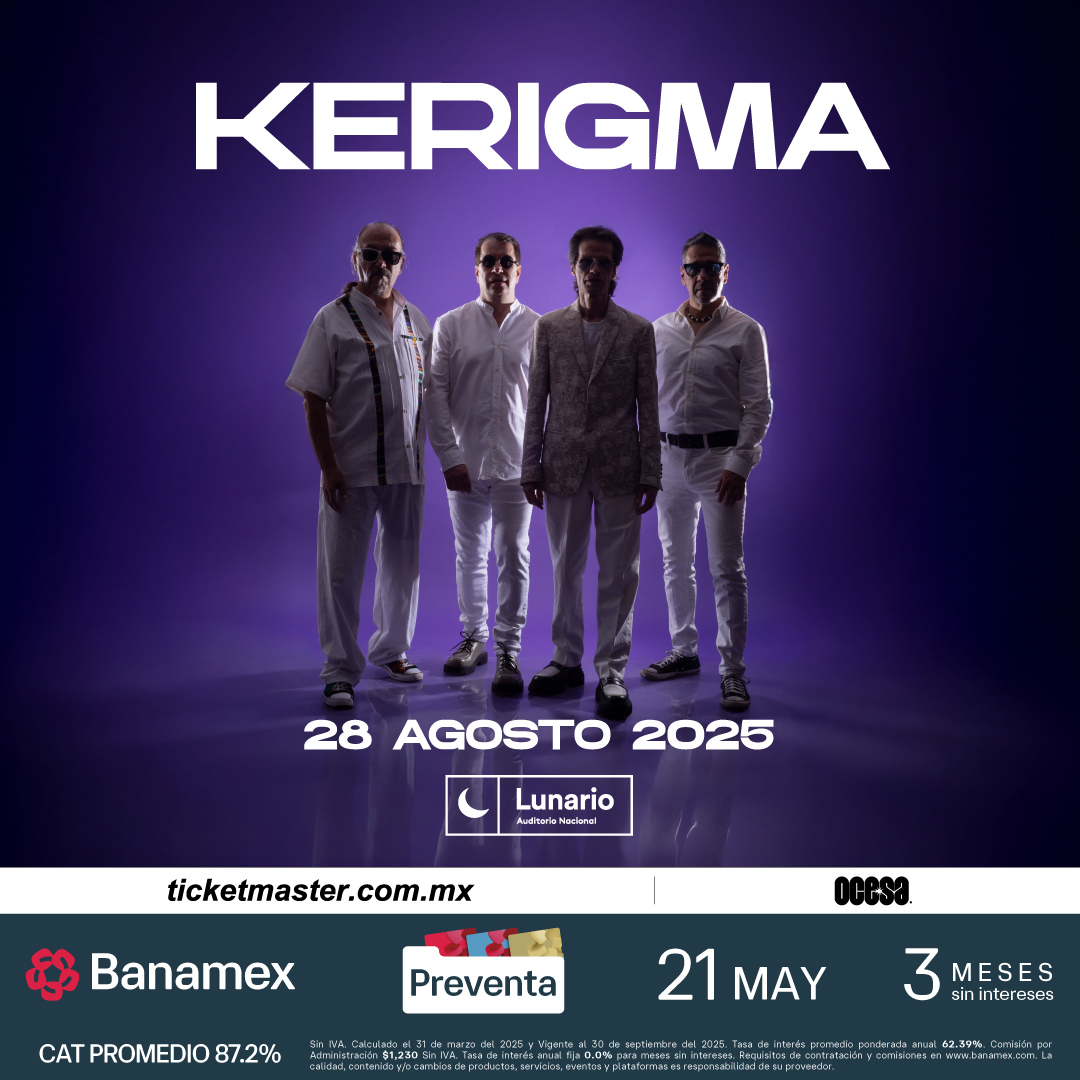 Kerigma en el Lunario: cuatro décadas de rock que siguen rugiendo