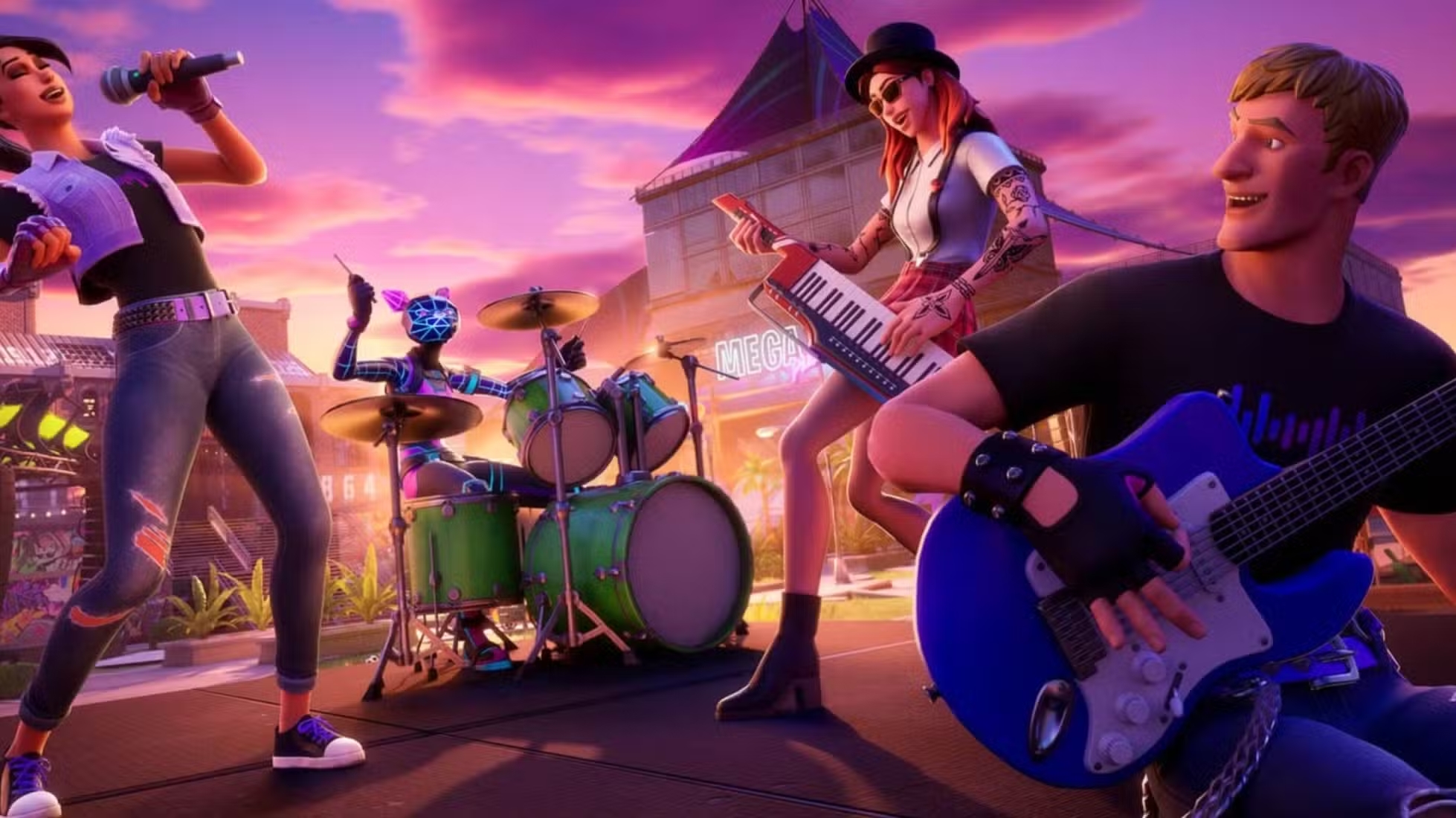 Gorillaz llega a Fortnite Festival en su temporada 10