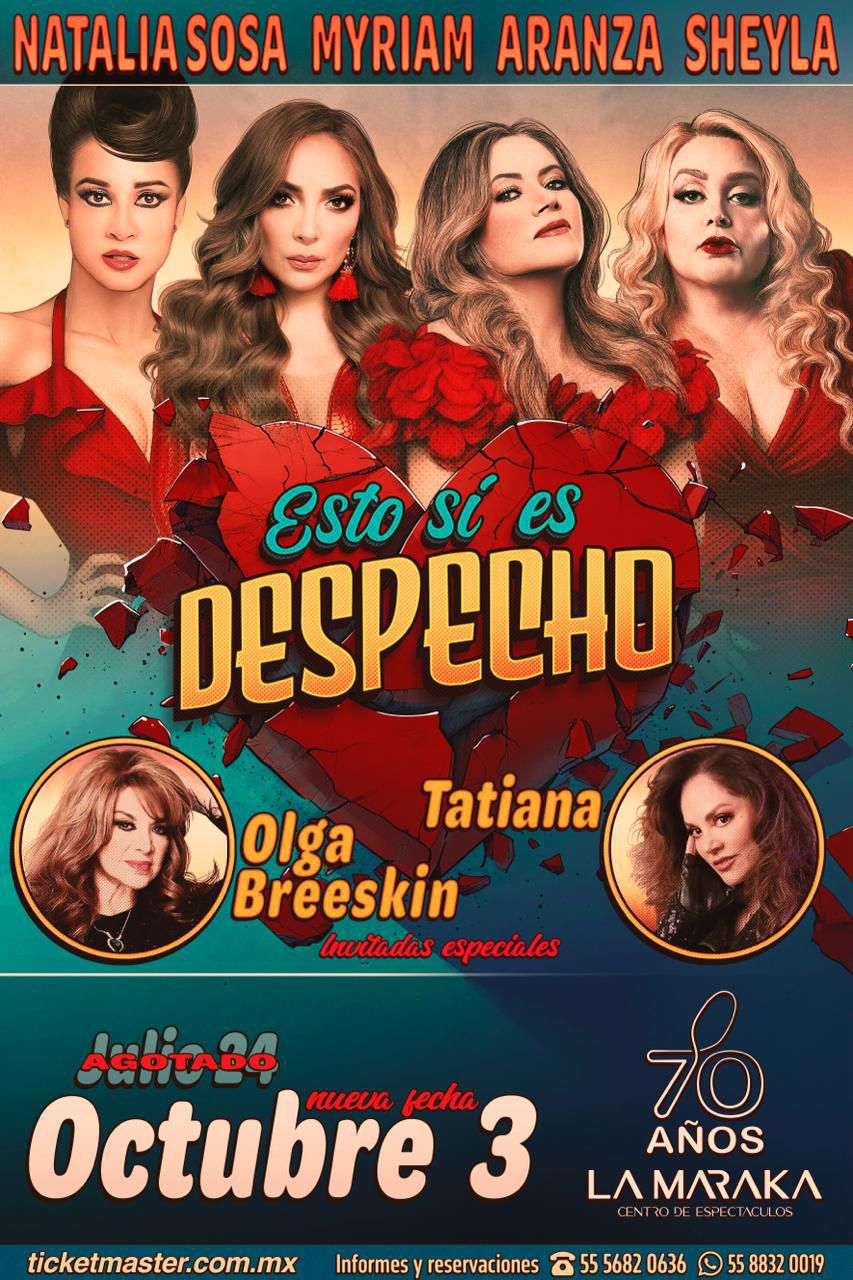 El desamor vuelve a sonar: “Esto sí es despecho” regresa a La Maraka con un line-up explosivo